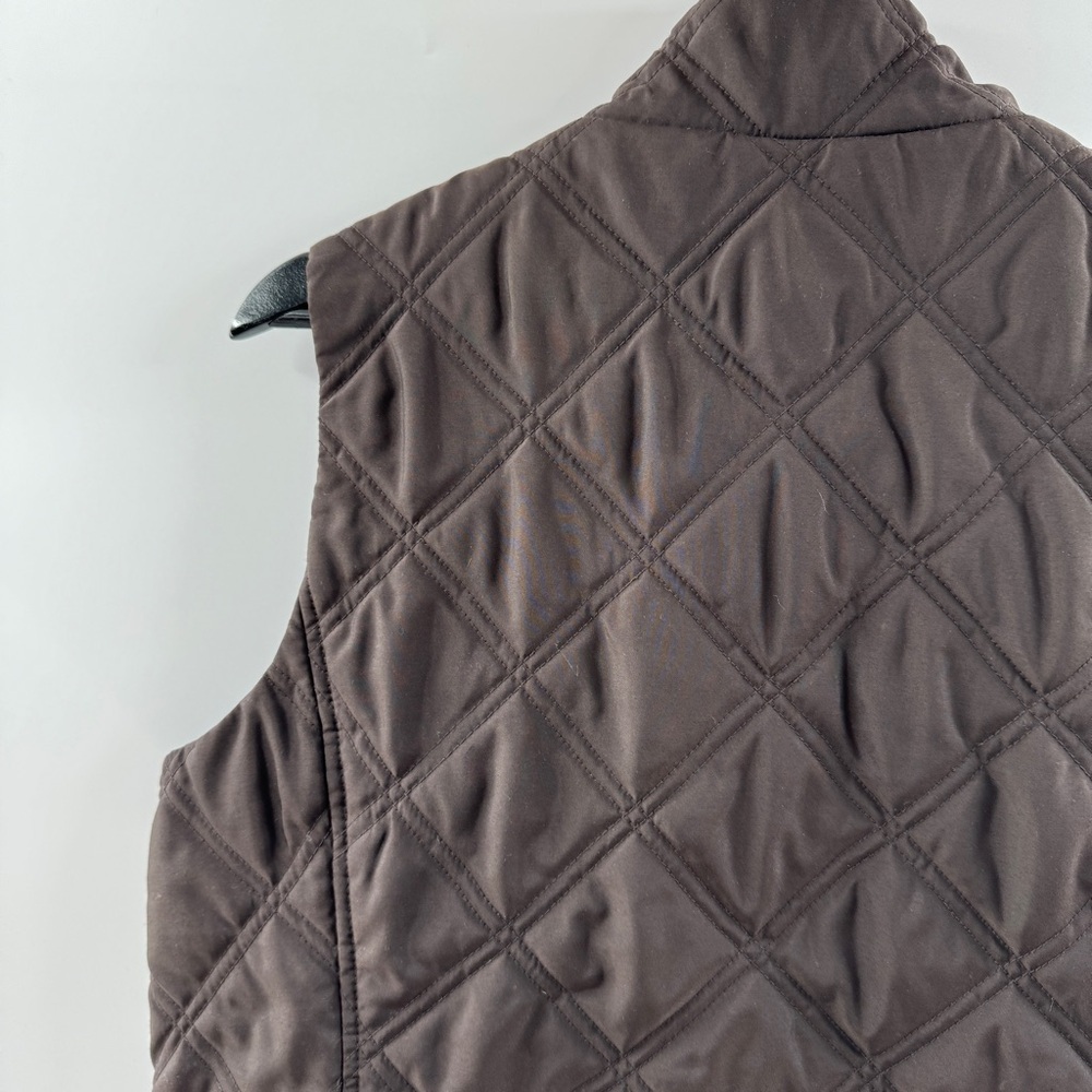 Jones New York Sport Brown Puffer Vest – Women’s L - Picture 6 of 7